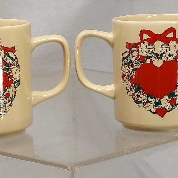 Lot of 2 vintage coffee cups mugs - Picture 2 of 11